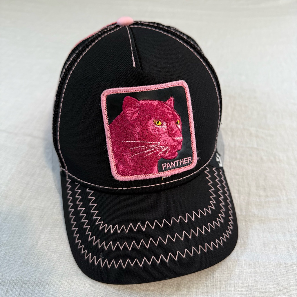 Goorin Bros The Pink Panther Black Trucker Hat